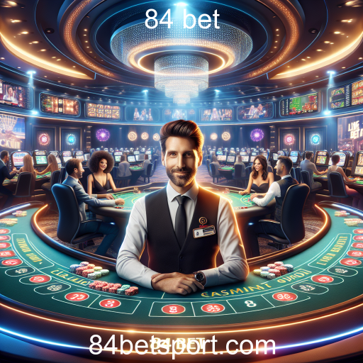 Experiência Imersiva no Cassino Ao Vivo da 84 Bet
